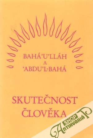 Obal knihy Skutečnost člověka