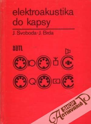 Obal knihy Elektroakustika do kapsy