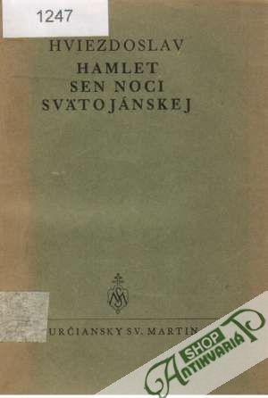 Obal knihy Hamlet, Sen noci svätojánskej