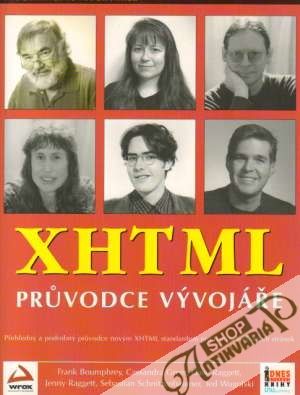 Obal knihy XHTML - Prúvodce vývojáře