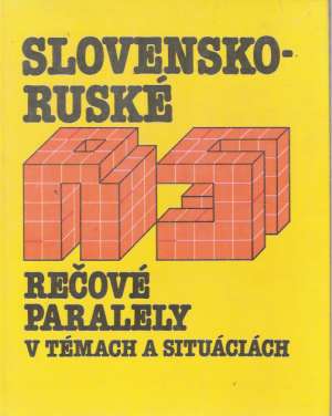 Obal knihy Slovensko - ruské rečové paralely v témach a stiuáciách
