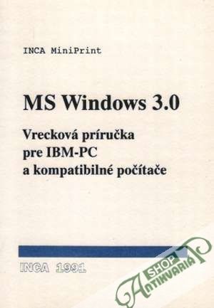 Obal knihy MS Windows 3.0