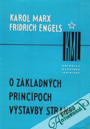 Obal knihy O základných princípoch výstavby strany