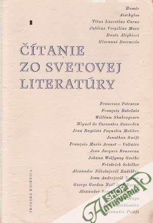 Obal knihy Čítanie zo svetovej literatúry