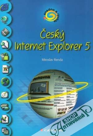 Obal knihy Český Internet Explorer 5