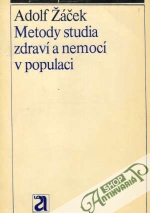 Obal knihy Metody studia zdraví a nemocí v populaci