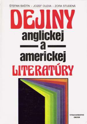 Obal knihy Dejiny anglickej a americkej literatúry