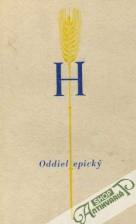 Oddiel epický - Hviezdoslav Pavol Országh