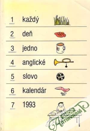 Každý deň jedno anglické slovo  - Kalendár 1993 - Procházková / Rousová