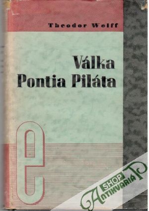 Obal knihy Válka Pontia Piláta