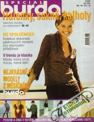 Special Burda - Halenky, sukně, kalhoty 8/2001 - Kolektív autorov