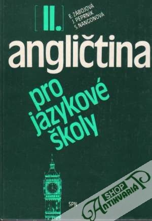 Obal knihy Angličtina pro jazykové školy II.