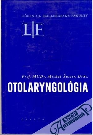 Obal knihy Otolaryngológia