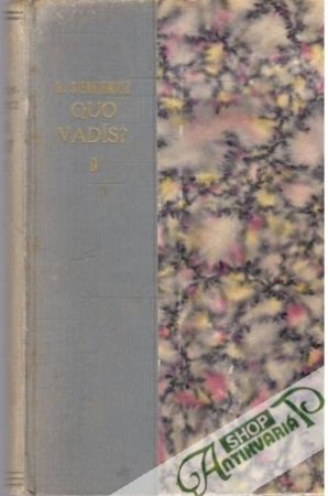 Obal knihy Quo Vadis? I-III.