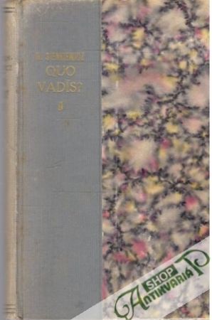 Obal knihy Quo Vadis? II.