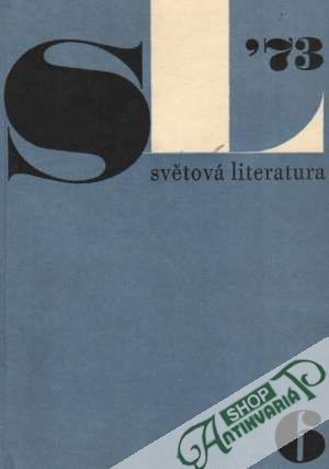 Obal knihy Světová literatura 6/1973