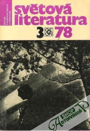 Obal knihy Světová literatura 3/1978