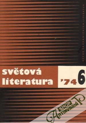 Obal knihy Světová literatura 6/1974