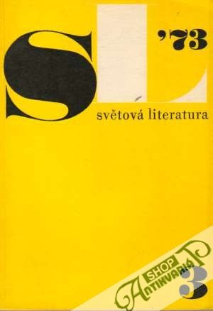 Obal knihy Světová literatura 3/1973