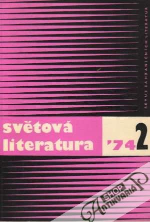 Obal knihy Světová literatura 2/1974