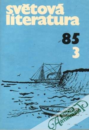 Obal knihy Světová literatura 3/1985