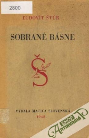 Sobrané básne - Štúr Ľudovít