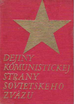 Obal knihy Dejiny komunistickej strany Sovietskeho zväzu