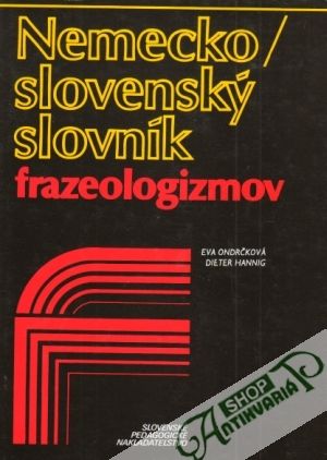 Obal knihy Nemecko - slovenský slovník frazeologizmov