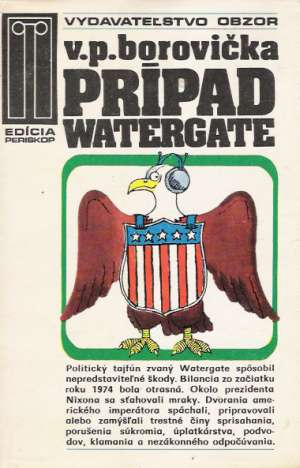 Obal knihy Prípad Watergate