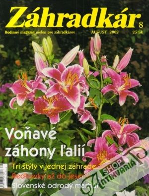 Obal knihy Záhradkár 8/2002