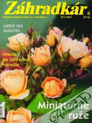 Obal knihy Záhradkár 6/2003