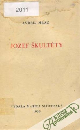 Obal knihy Jozef Škultéty