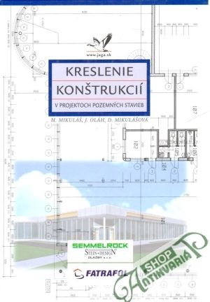 Obal knihy Kreslenie konštrukcií v projektoch pozemných stavieb