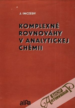 Obal knihy Komplexné rovnováhy v analytickej chémii
