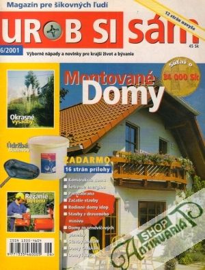 Obal knihy Urob si sám 6/2001