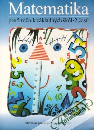 Obal knihy Matematika pre 5. ročník ZŠ II.časť