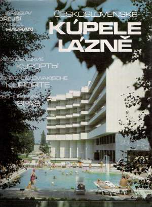 Obal knihy Československé kúpele, lázně