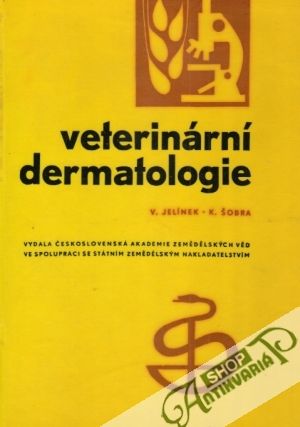 Obal knihy Veterinární dermatologie