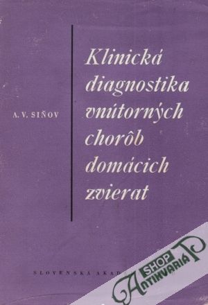 Obal knihy Klinická diagnostika vnútorných chorôb domácich zvierat