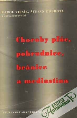 Obal knihy Choroby pľúc, pohrudnice, bránice a mediastína