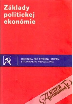 Obal knihy Základy politickej ekonómie