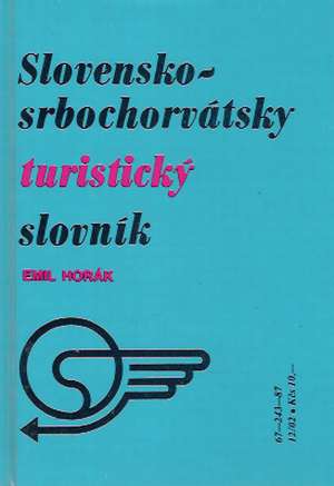 Obal knihy Srbochorvátsko - slovenský turistický slovník