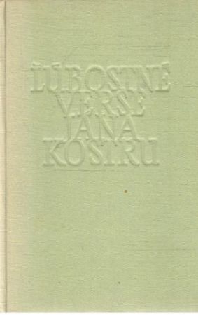 Obal knihy Ľúbostné verše Jána Kostru