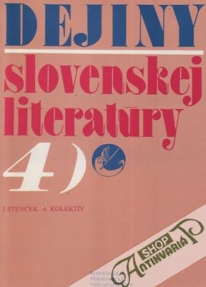 Obal knihy Dejiny slovenskej literatúry 4.