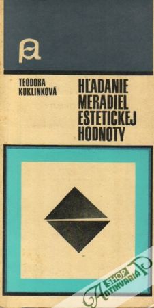 Obal knihy Hľadanie meradiel estetickej hodnoty