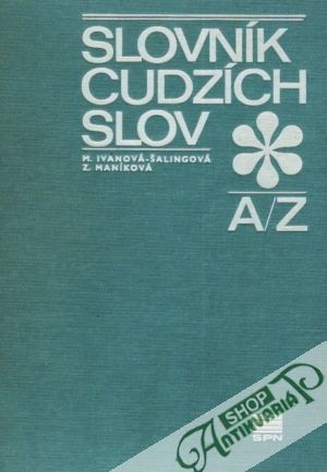 Obal knihy Slovník cudzích slov A/Z