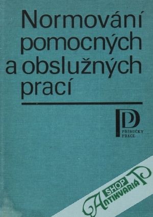 Normování pomocných a obslužných prací - Vichr Vladimír a kolektív