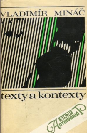 Obal knihy Texty a kontexty