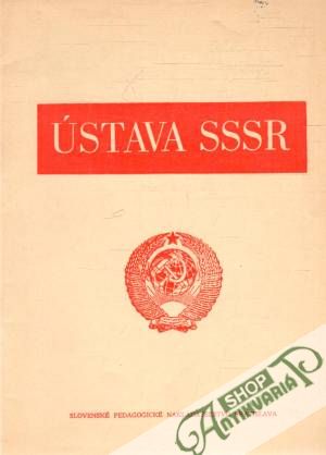 Obal knihy Ústava SSSR