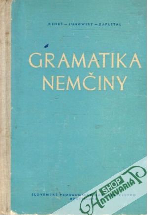 Obal knihy Gramatika nemčiny